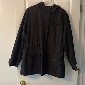 Women’s Natural XL Black Reversible 3/4 Coat / Jacket
